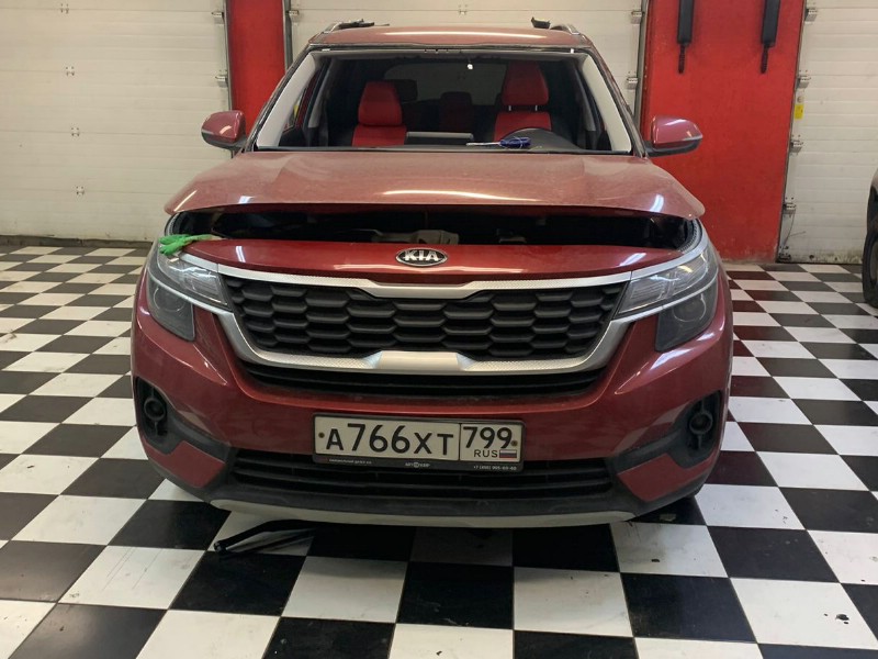Замена лобового стекла Kia Seltos