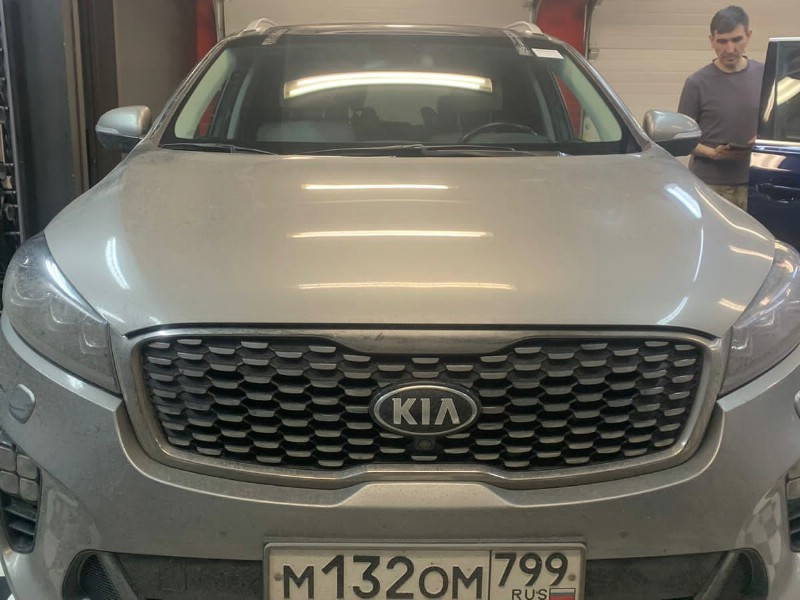 Замена лобового стекла Kia Sorento Prime