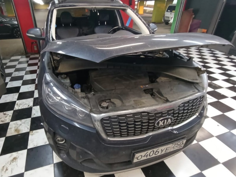 Замена лобового стекла Kia Sorento Prime